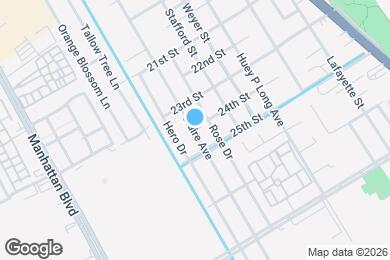 Map image of the property - 2409 Claire Ave