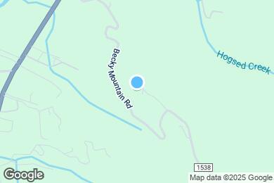 Map image of the property - 1225 Becky Mountain Road