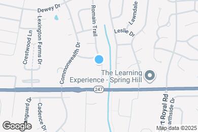 Map image of the property - 3058 Romain Trail