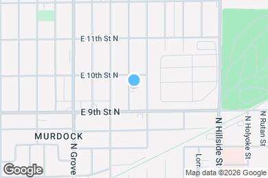 Map image of the property - 1036 N Estelle Ave