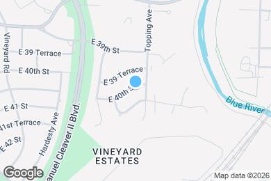 Map image of the property - 5707 E 40th St