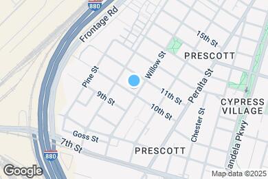 Map image of the property - 1708 10th St