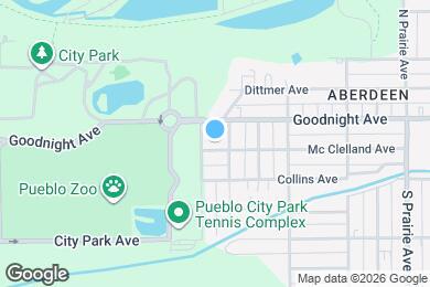 Map image of the property - 715 McClelland Ave