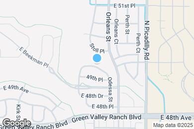 Map image of the property - 21309 E 50th Ave