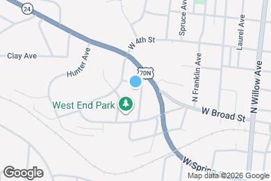 Map image of the property - 31 Gibson Ave