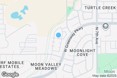 Map image of the property - 16036 N 11th Ave