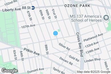 Map image of the property - 8915 Sutter Ave