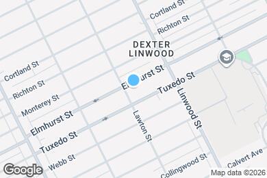 Map image of the property - 2731 Elmhurst St