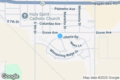 Map image of the property - 1058 Lancelot Dr