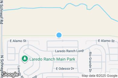 Map image of the property - 4210 E Alamo St