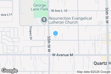 Map image of the property - 5339 W Avenue L14