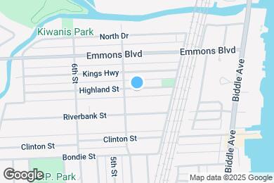 Map image of the property - 363 Highland St