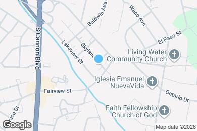 Map image of the property - 1102 Skyland St