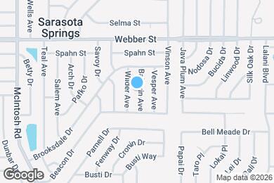 Map image of the property - 3116 Baldwin Ave