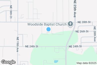 Map image of the property - 2601 NE 22nd Ct