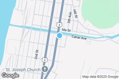 Map image of the property - 366 4th St
