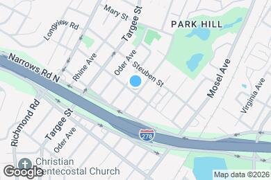 Map image of the property - 400 Hanover Ave