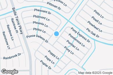 Map image of the property - 9 Pony Express Dr