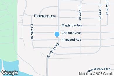Map image of the property - 4512 E 131st St