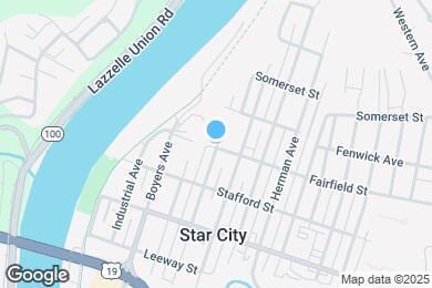 Map image of the property - 501 Crawford Ave