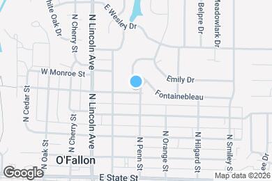 Map image of the property - 210 E Madison St