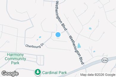 Map image of the property - 1214 Napa Ridge Ct