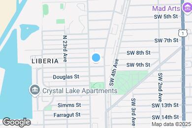 Map image of the property - 716 SW 9th St