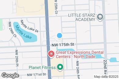 Map image of the property - 2511 NW 175th Ter