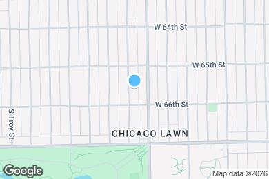 Map image of the property - 6559 S Mozart St