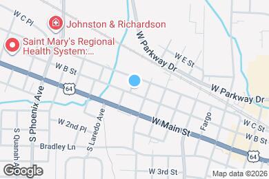 Map image of the property - 1014 W B St