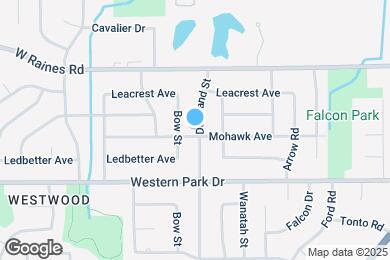 Map image of the property - 708 Mohawk Ave