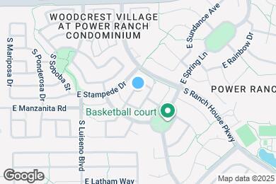 Map image of the property - 4001 E Timberline Rd