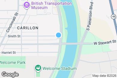 Map image of the property - 1207 S Edwin C Moses Blvd