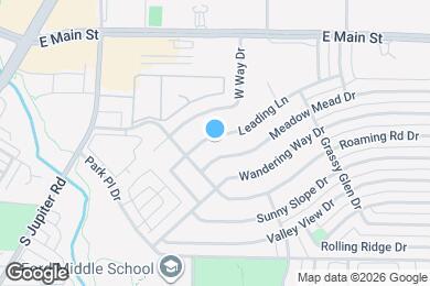 Map image of the property - 710 Leading Ln