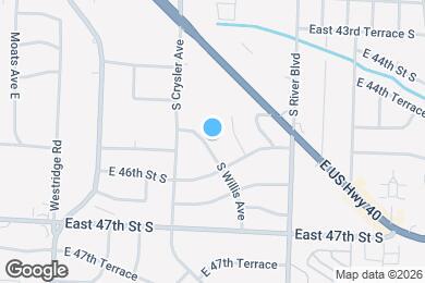 Map image of the property - 4511 S Willis Ave