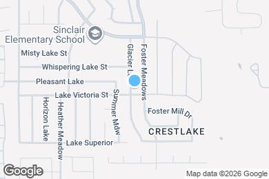 Map image of the property - 3442 Glacier Lake