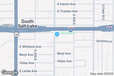 Map image of the property - 2457 S 300 E