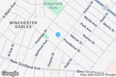 Map image of the property - 647 Providence St