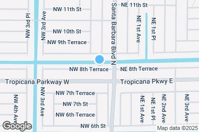Map image of the property - 17 NW 8th Terrace