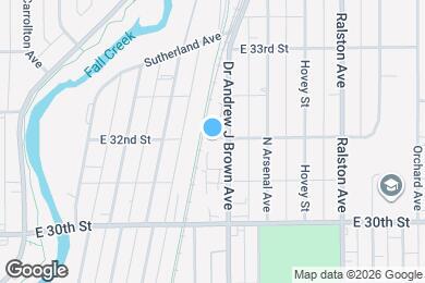 Map image of the property - 3132 Dr Andrew J Brown Ave