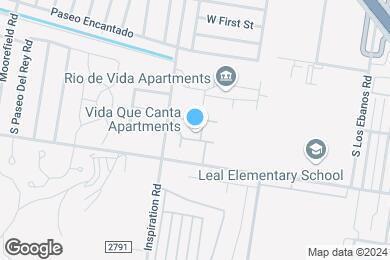 Map image of the property - Vida Que Canta Apartments