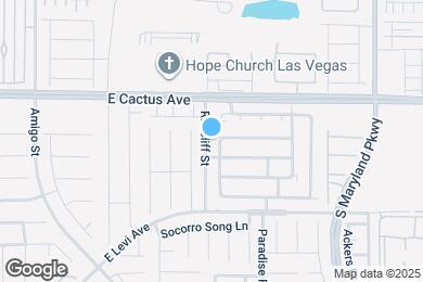Map image of the property - 10571 Alondra Peak St