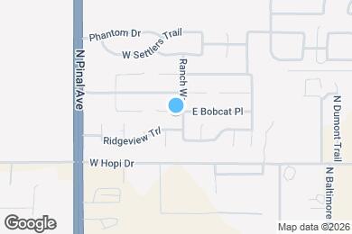 Map image of the property - 123 E Bobcat Pl