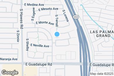 Map image of the property - 8622 E Natal Ave