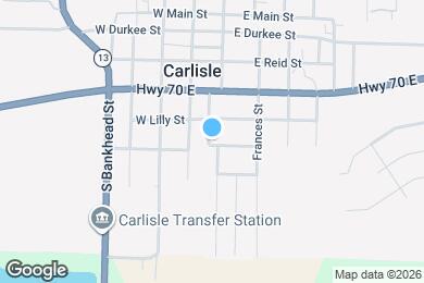 Map image of the property - 100 E Scott St