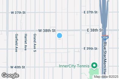 Map image of the property - 3829 Pillsbury Ave S