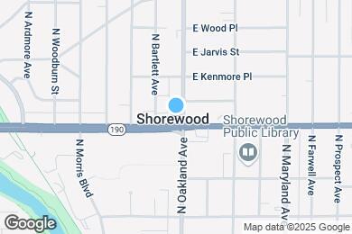 Map image of the property - 1720 E Capitol Dr