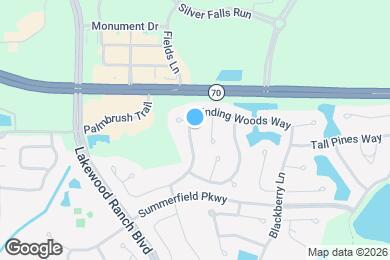 Map image of the property - 12026 Winding Woods Way