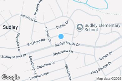 Map image of the property - 9708 Sudley Manor Dr