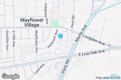 Map image of the property - 1319 Jacaranda Cir